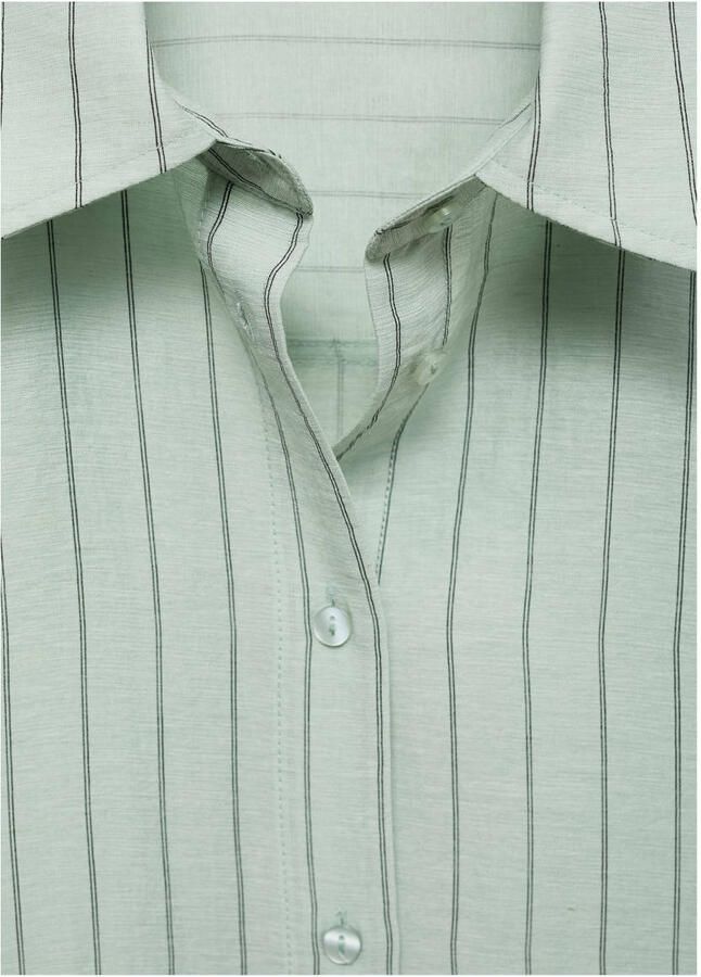 Mango blouse groen - Foto 2