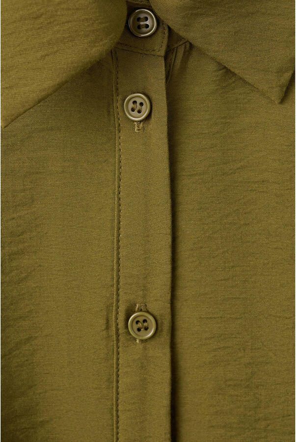 Mango blouse groen - Foto 2