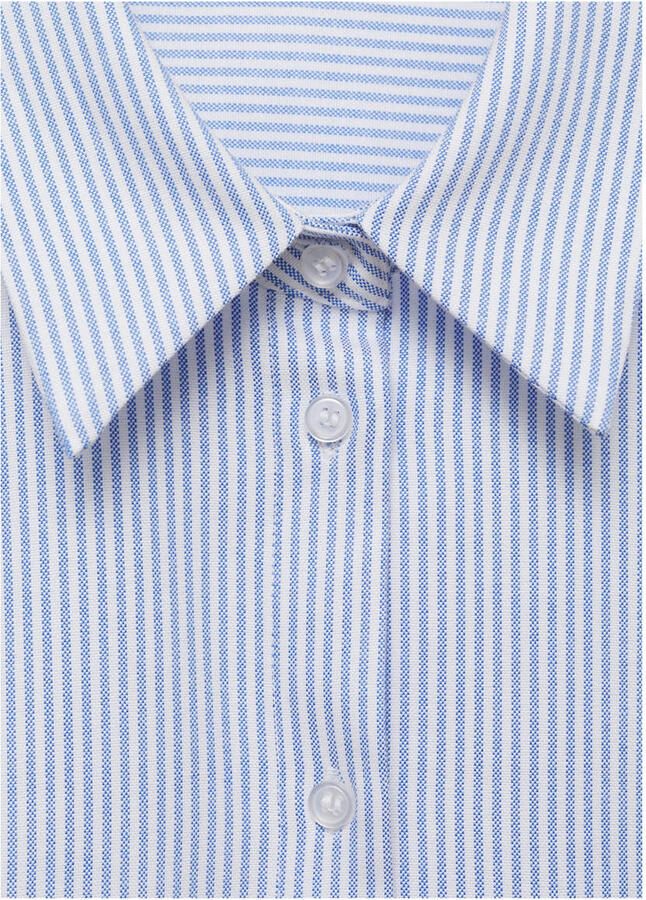 Mango blouse lichtblauw - Foto 2