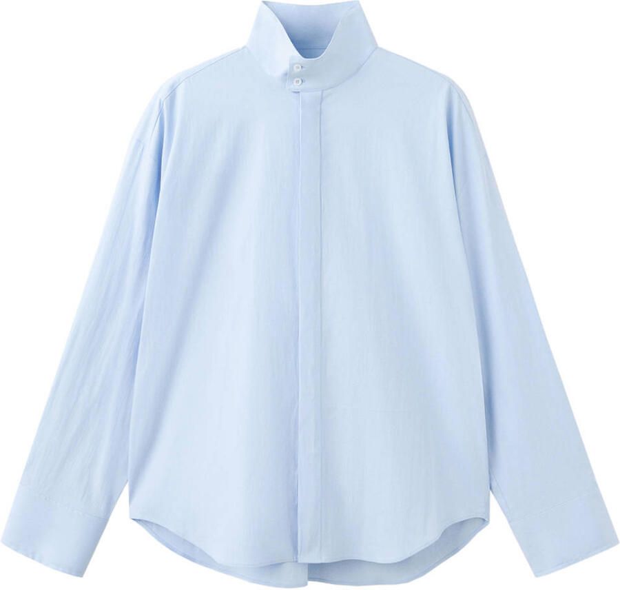 Mango blouse lichtblauw