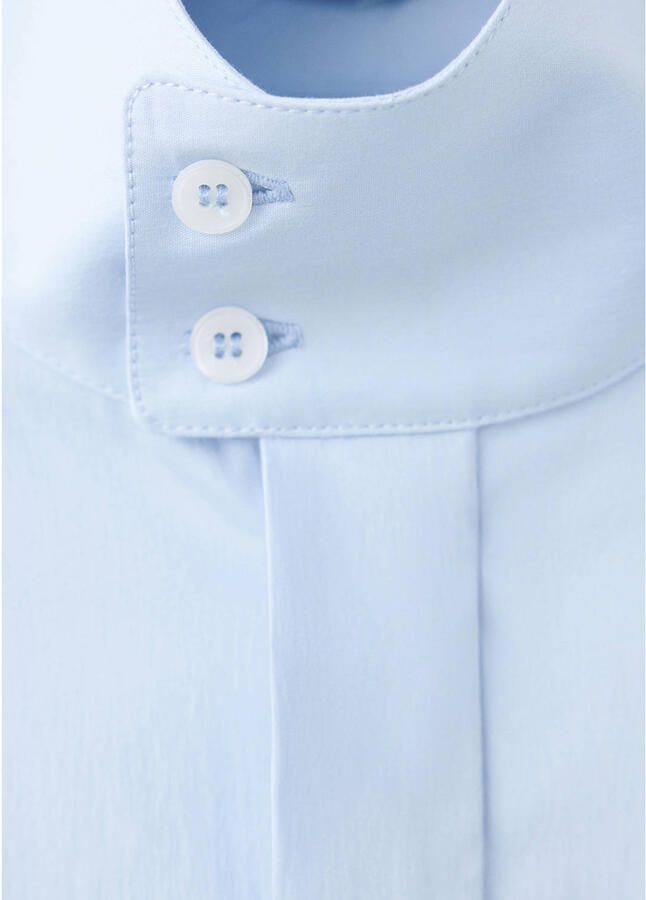 Mango blouse lichtblauw - Foto 2