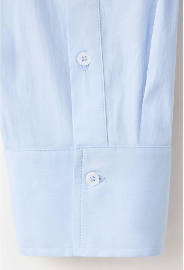 Mango blouse lichtblauw - Foto 3