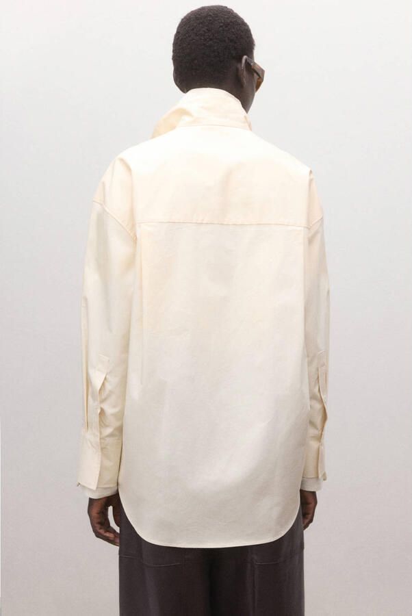 Mango blouse lichtgeel - Foto 3