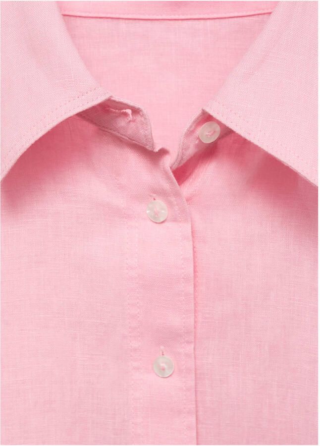 Mango blouse lichtroze - Foto 2