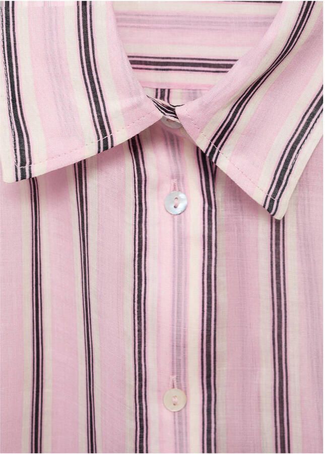 Mango blouse lichtroze - Foto 2