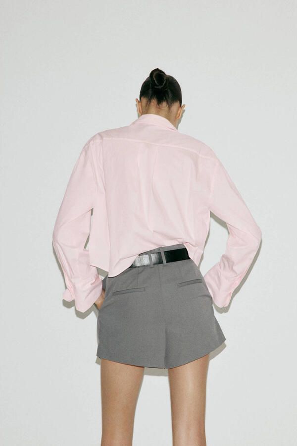 Mango blouse lichtroze - Foto 3
