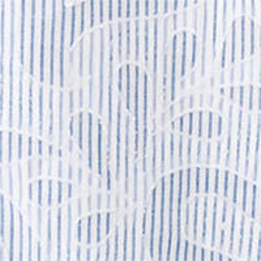 Mango blouse met print lichtblauw - Foto 2