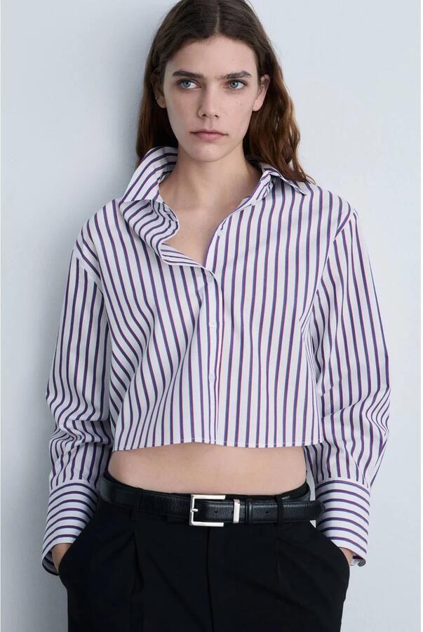 Mango blouse rood