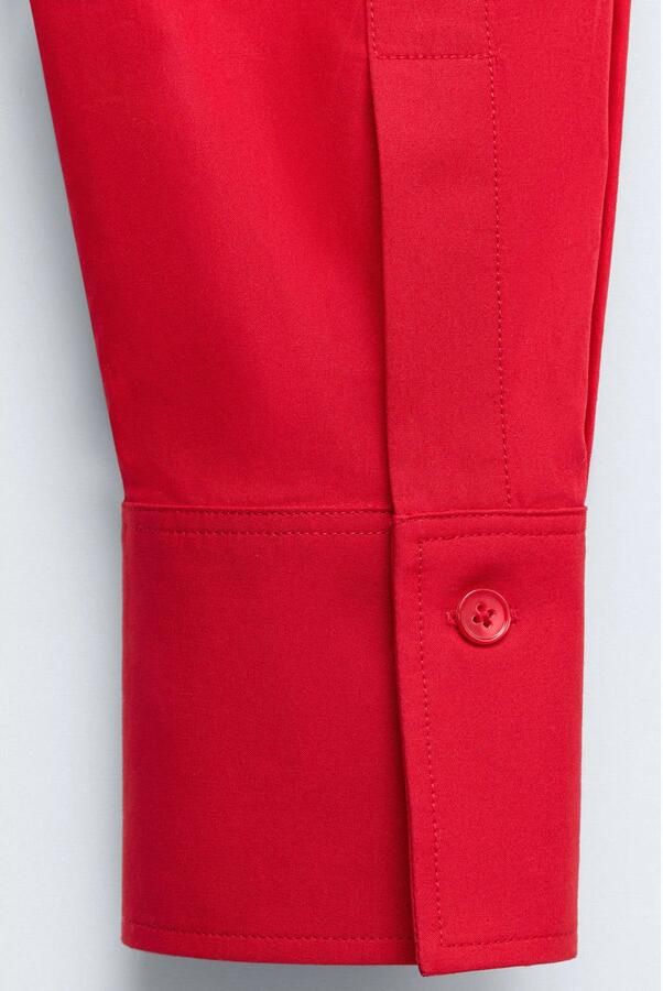 Mango blouse rood - Foto 2