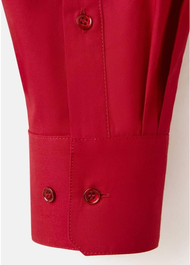Mango blouse rood - Foto 3