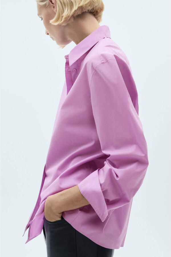 Mango blouse roze - Foto 3