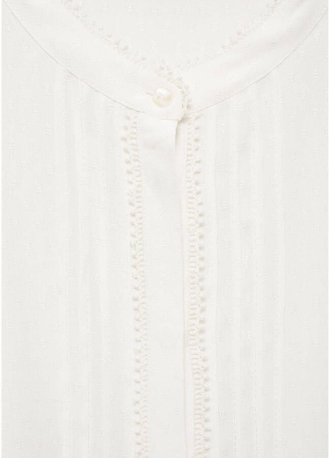 Mango blouse wit broderie