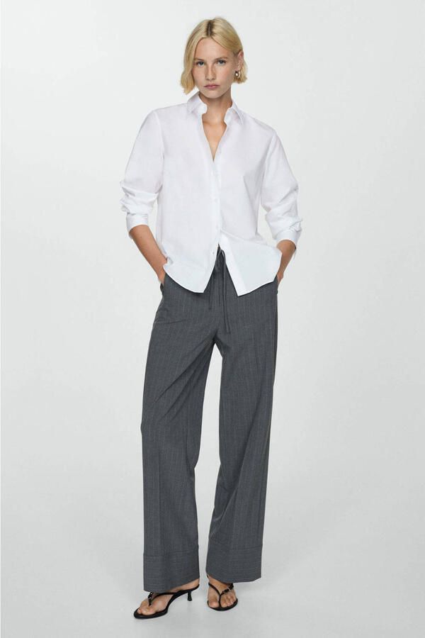 Mango blouse wit - Foto 3