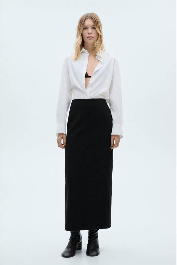 Mango blouse wit