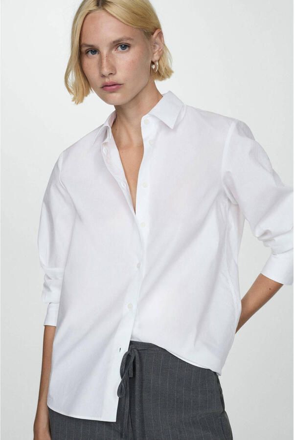Mango blouse wit - Foto 2