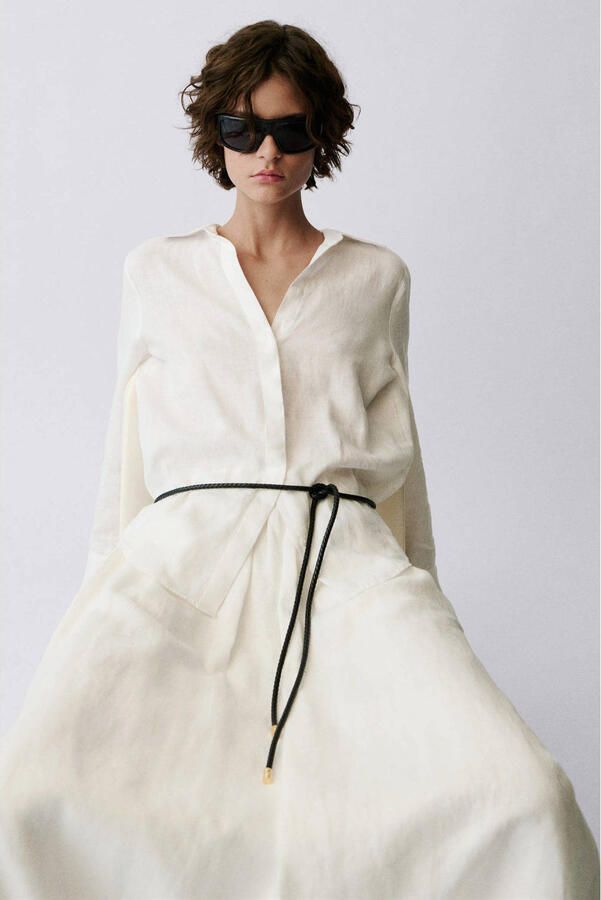 Mango blouse wit