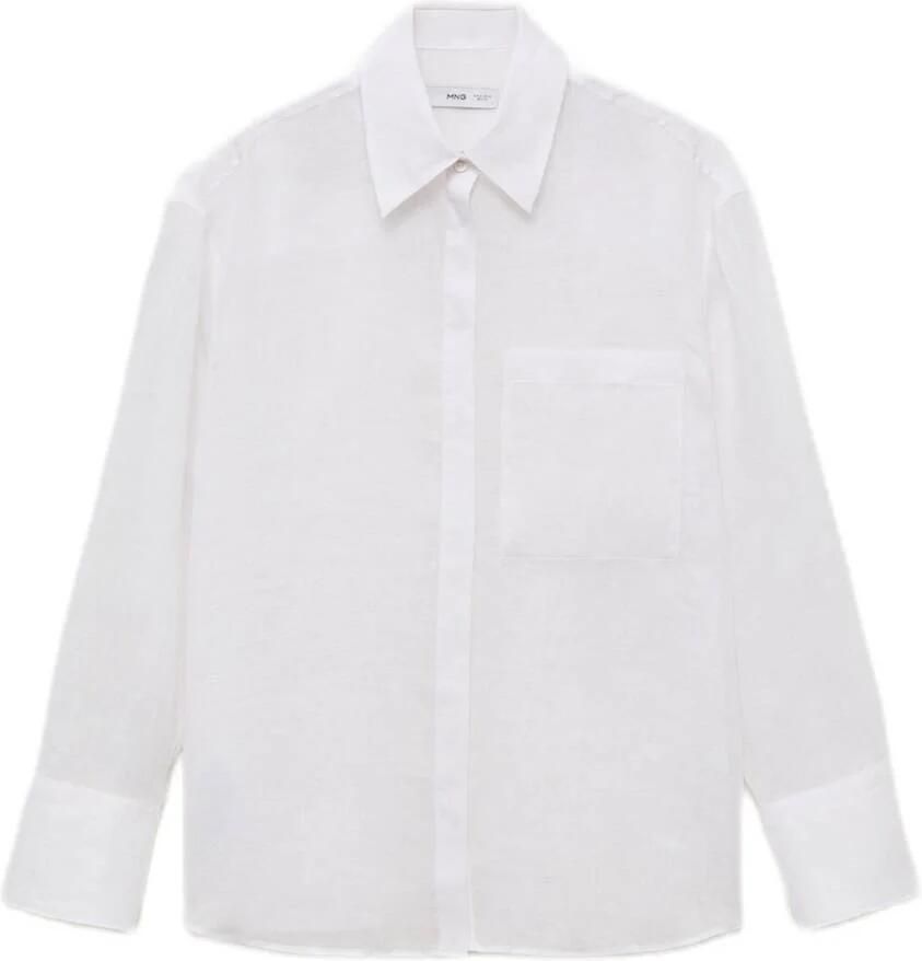 Mango blouse wit