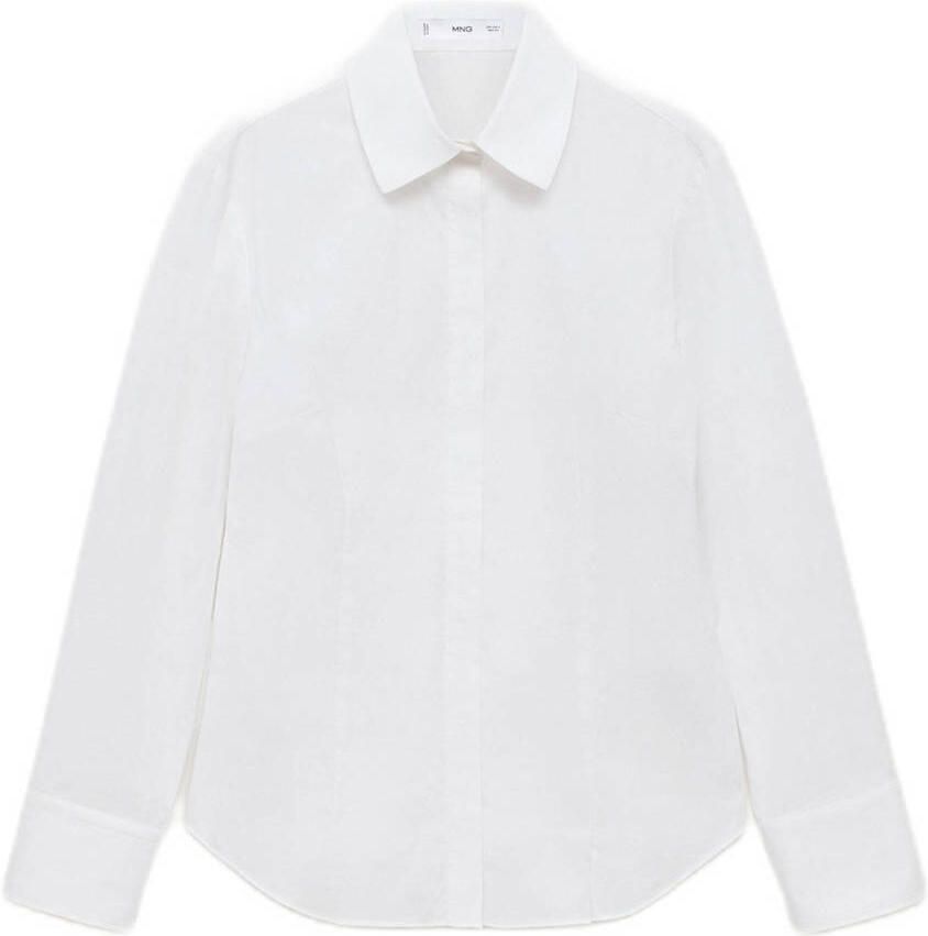 Mango blouse wit - Foto 2