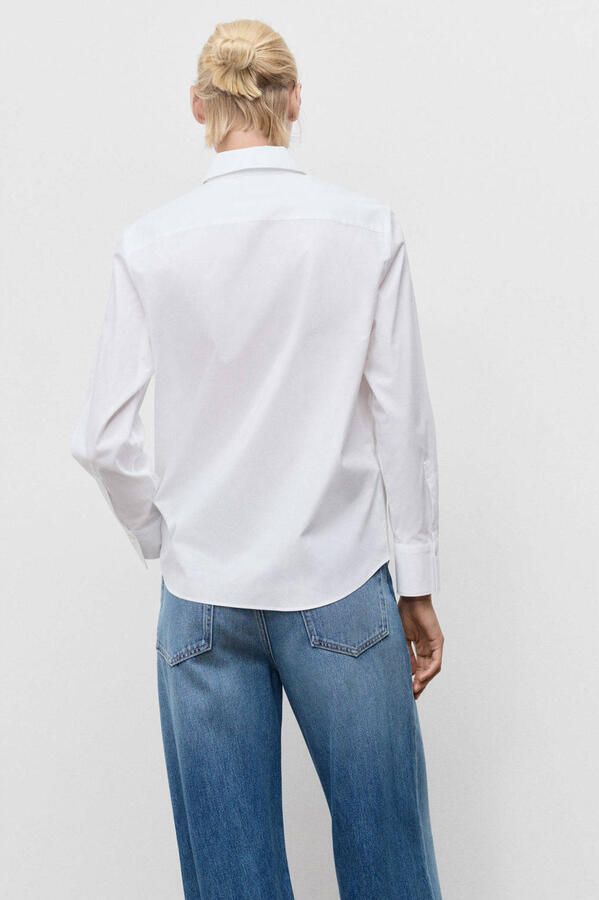 Mango blouse wit - Foto 2