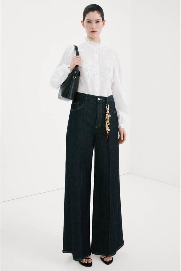 Mango blouse wit
