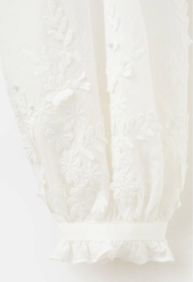 Mango blouse wit - Foto 2