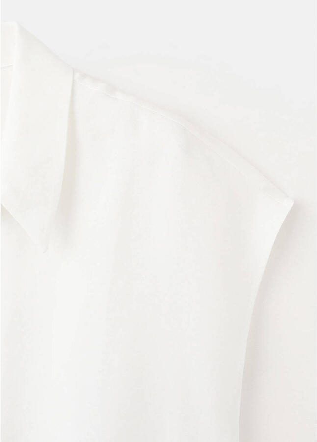 Mango blouse wit - Foto 2