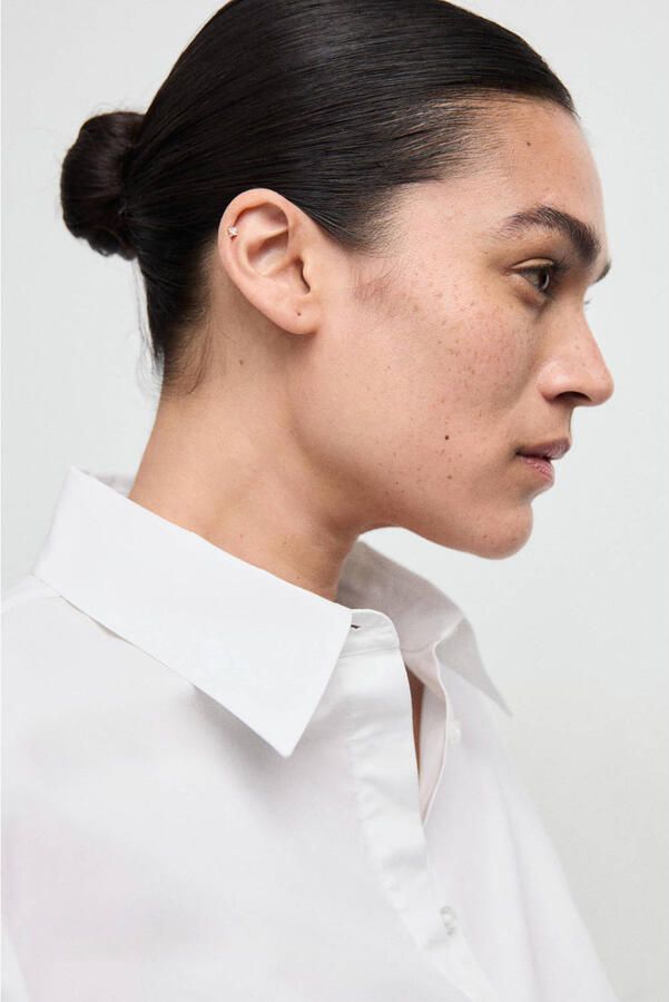 Mango blouse wit - Foto 2