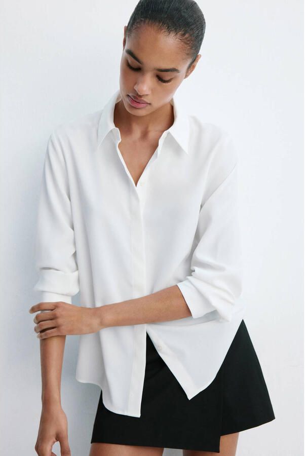 Mango blouse wit