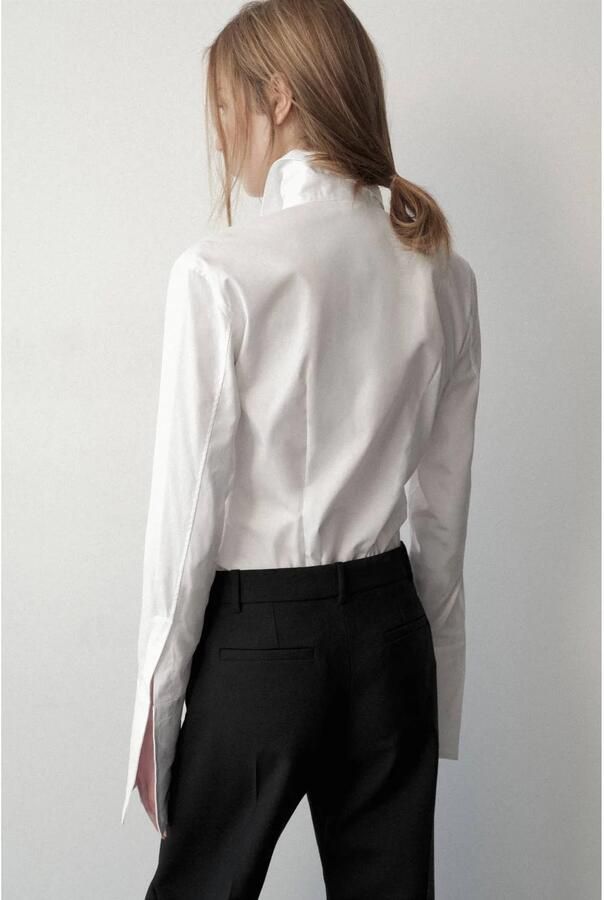 Mango blouse wit - Foto 2