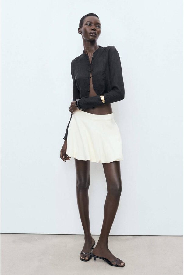 Mango blouse zwart