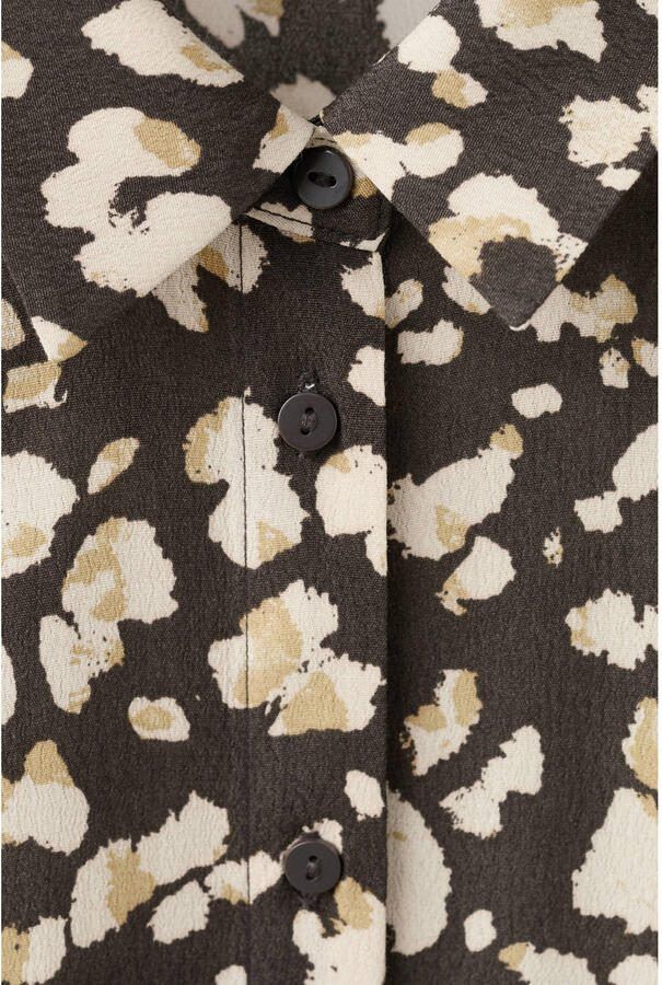Mango blousejurk bruin - Foto 2