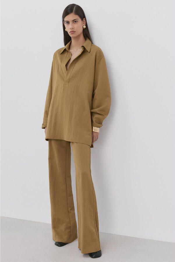 Mango blousetop oker - Foto 2