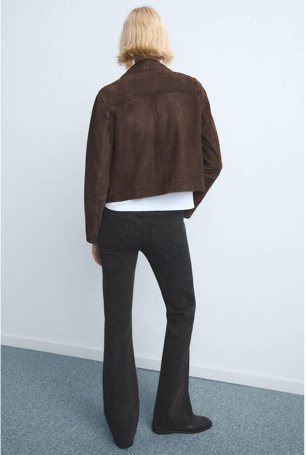 Mango bootcut jeans black denim - Foto 2