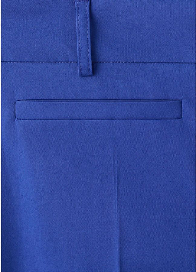Mango bootcut low waist broek blauw - Foto 2