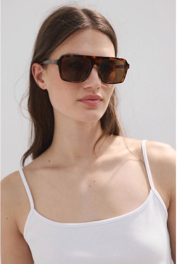 Mango broderie korte zomerjurk wit