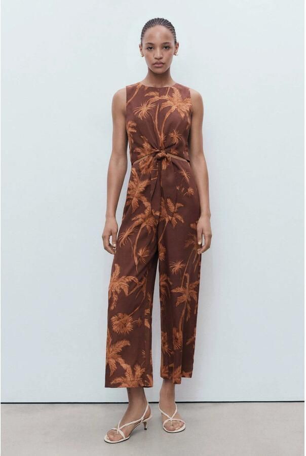 Mango bruin jumpsuit - Foto 2