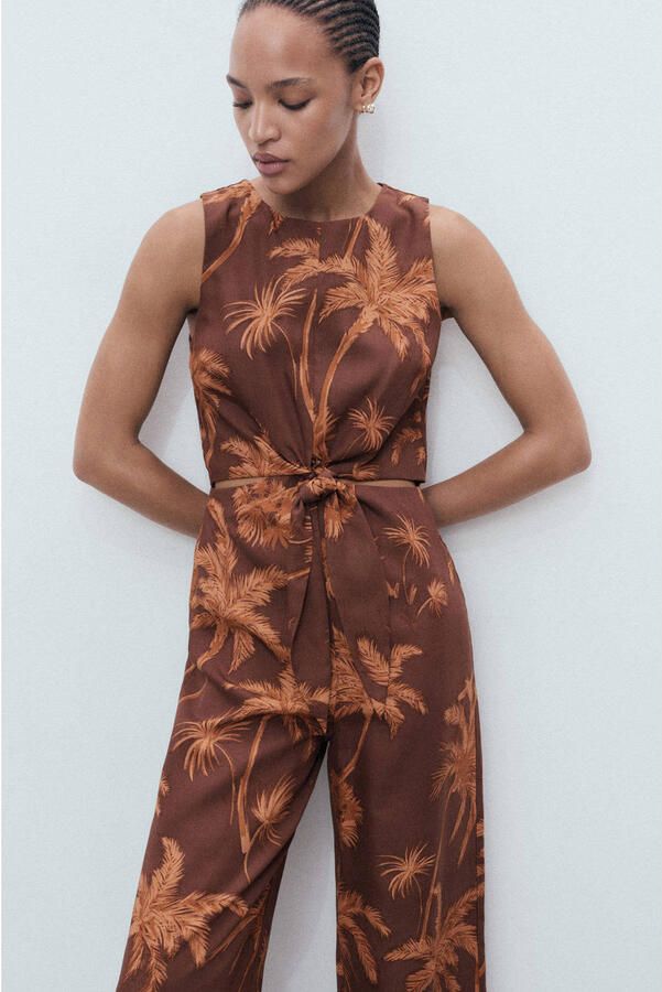 Mango bruin jumpsuit - Foto 3