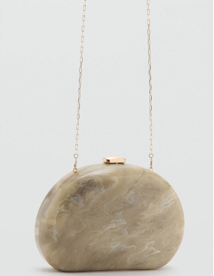 Mango clutch beige - Foto 3
