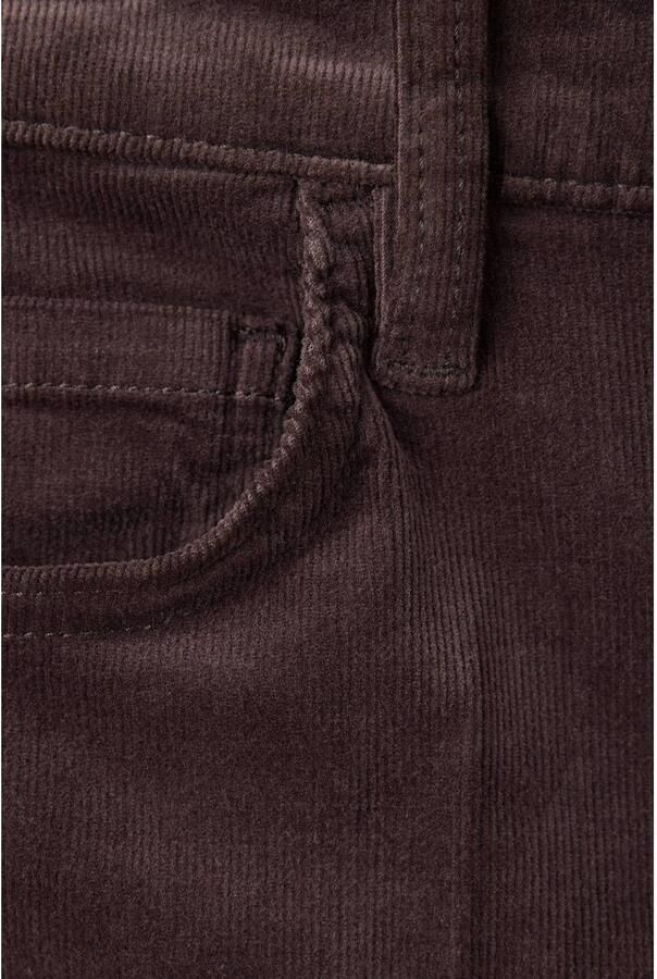 Mango corduroy flared broek bruin - Foto 2