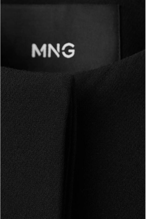 Mango cropped blazer zwart - Foto 2