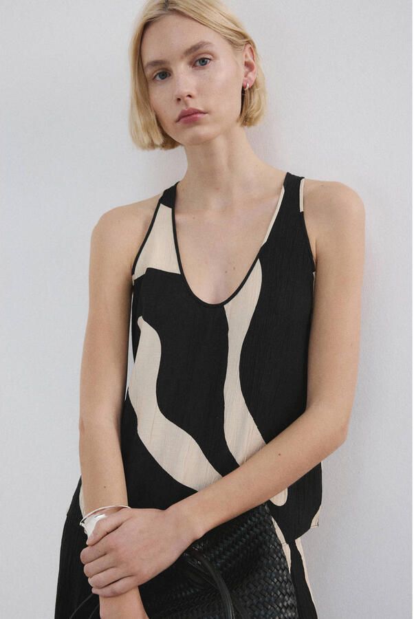 Mango cropped top