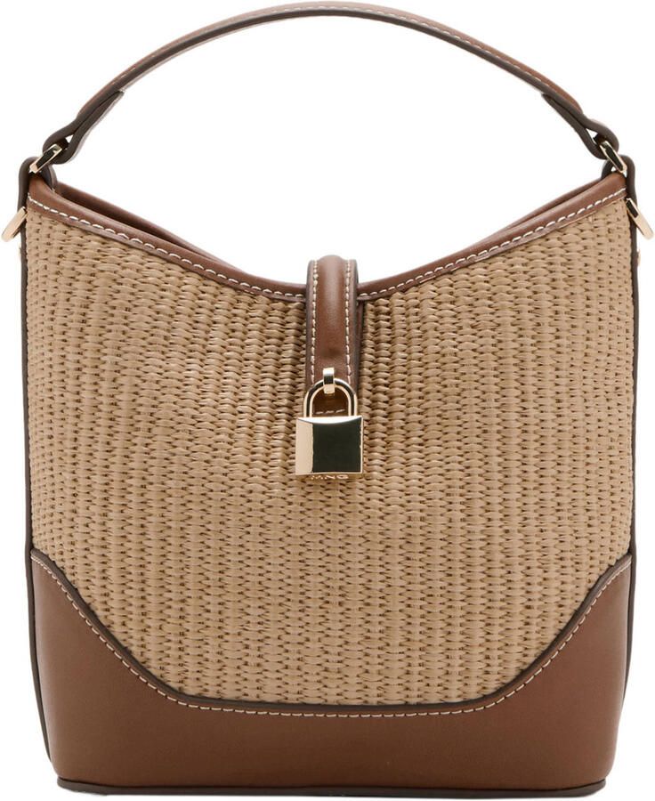 Mango crossbody tas bruin