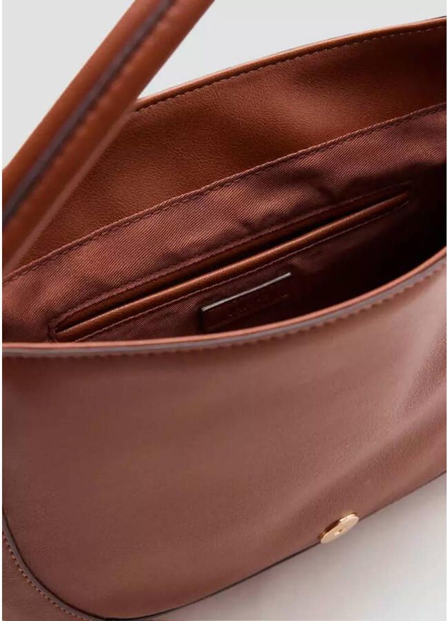 Mango crossbody tas bruin - Foto 2