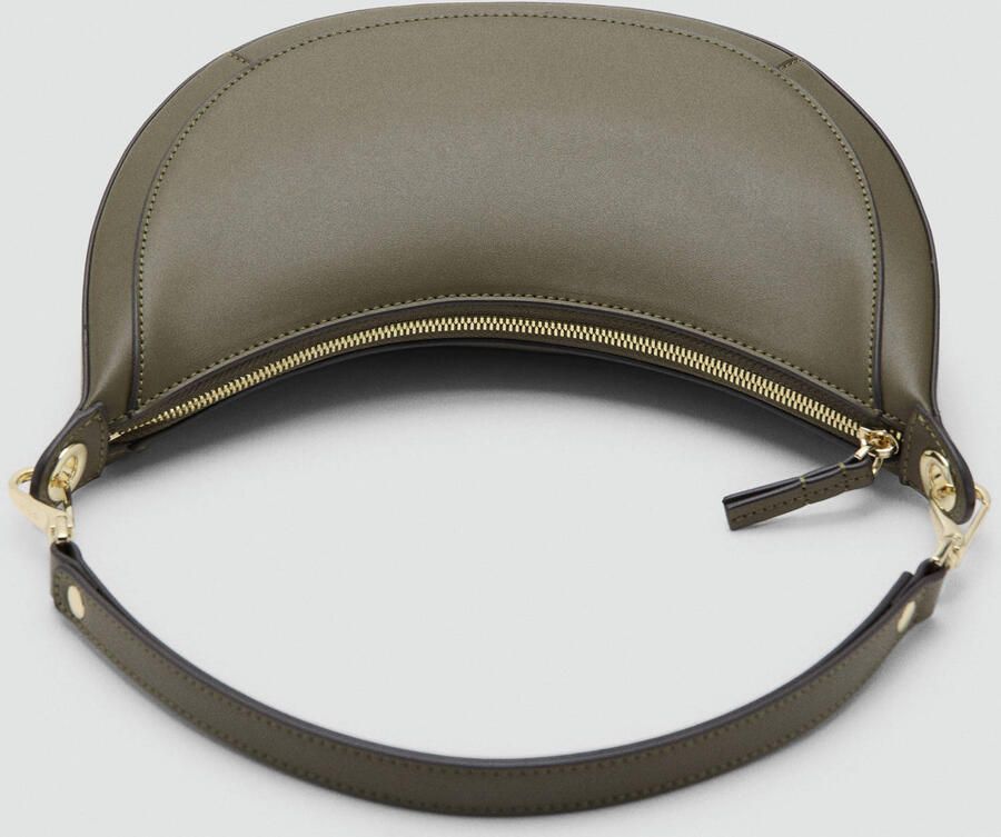 Mango crossbody tas kaki - Foto 3