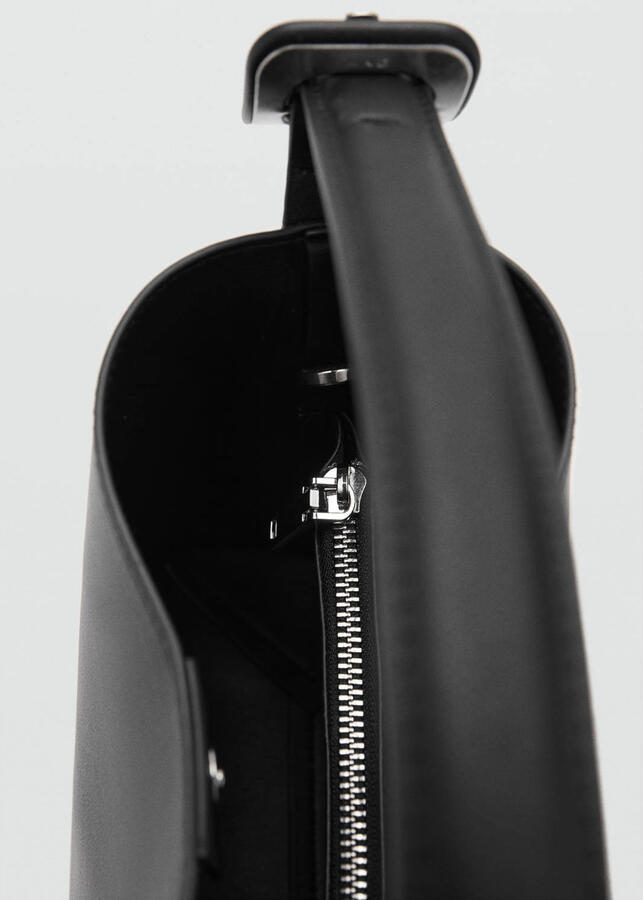 Mango crossbody tas zwart - Foto 3