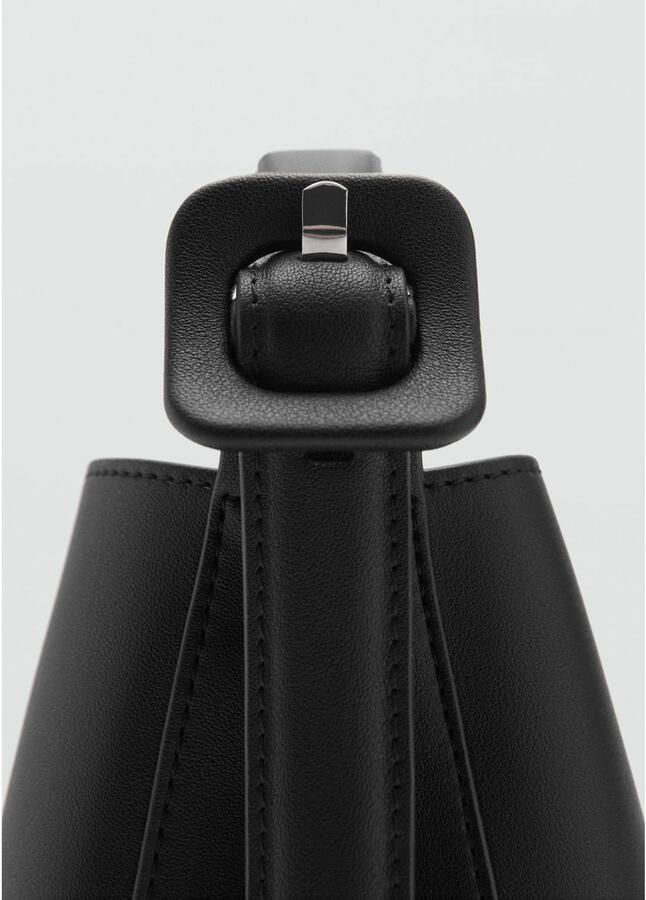 Mango crossbody tas zwart - Foto 2