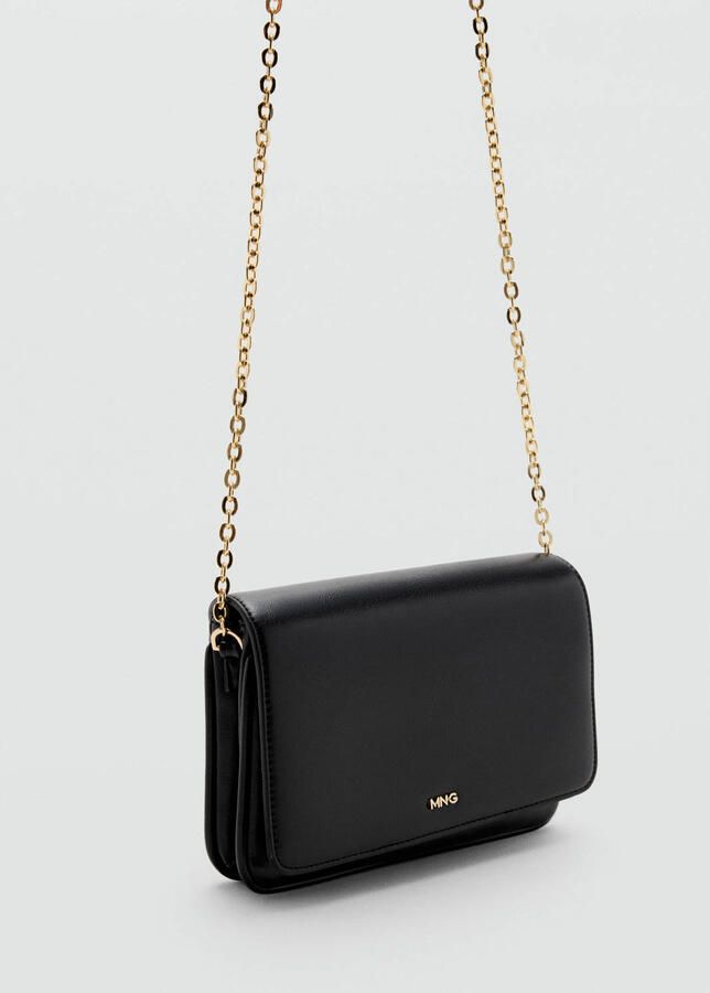 Mango crossbody tas zwart - Foto 3