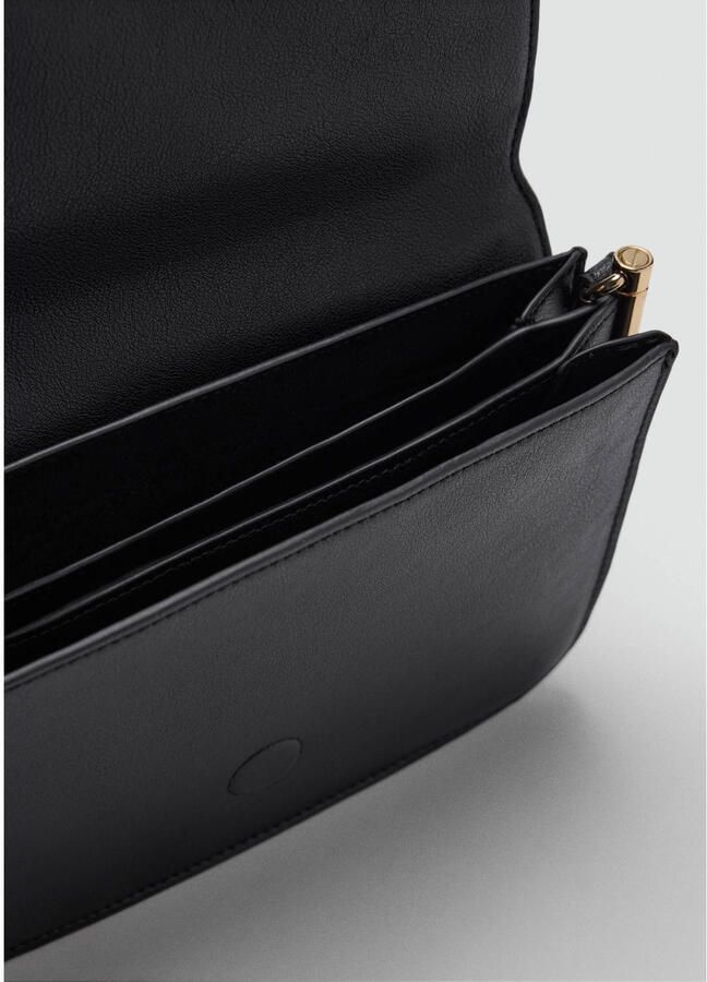 Mango crossbody tas zwart - Foto 2