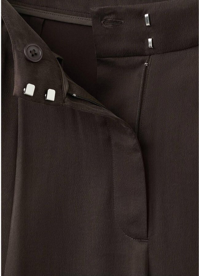 Mango cupro ballon broek bruin - Foto 2
