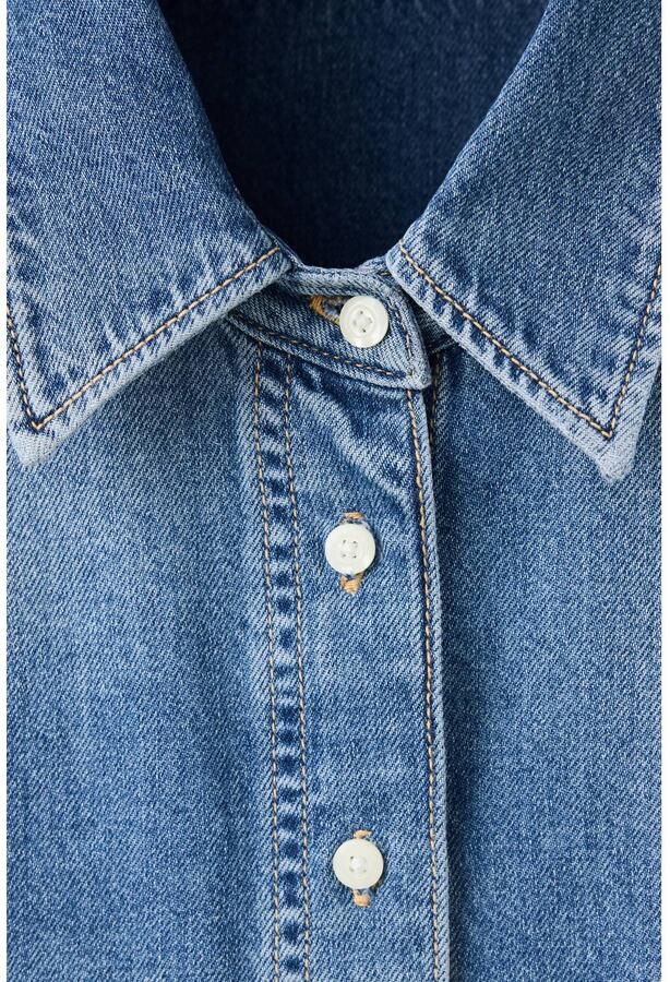 Mango denim blouse medium blue denim - Foto 2